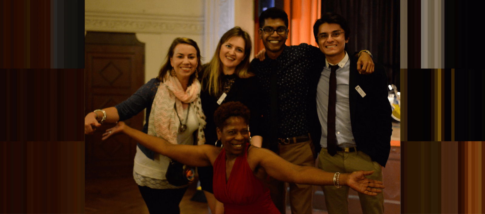 Micheal Pope with the ASEB International Interns 2015